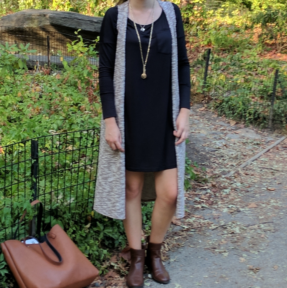 Fall long sweater
